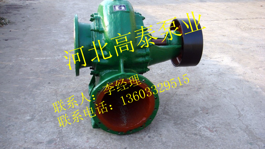 300HW-12農(nóng)用泵渦殼式混流泵