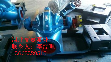 雙吸泵型號(hào)20SH-9A單級(jí)雙吸離心泵廠(chǎng)家