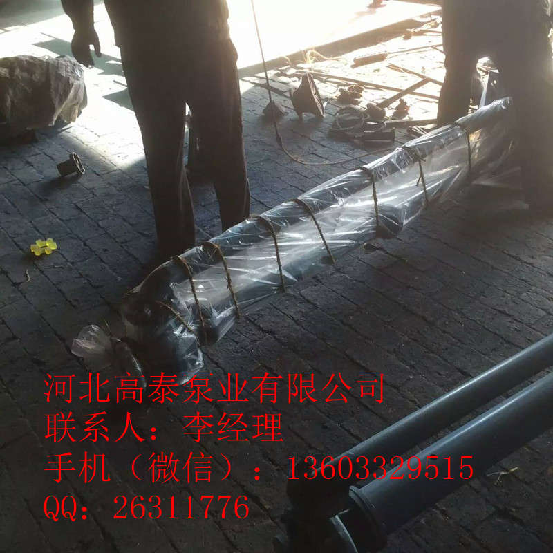 保定排污泵 高泰泵業(yè) 65YW25-28-4液下排污泵